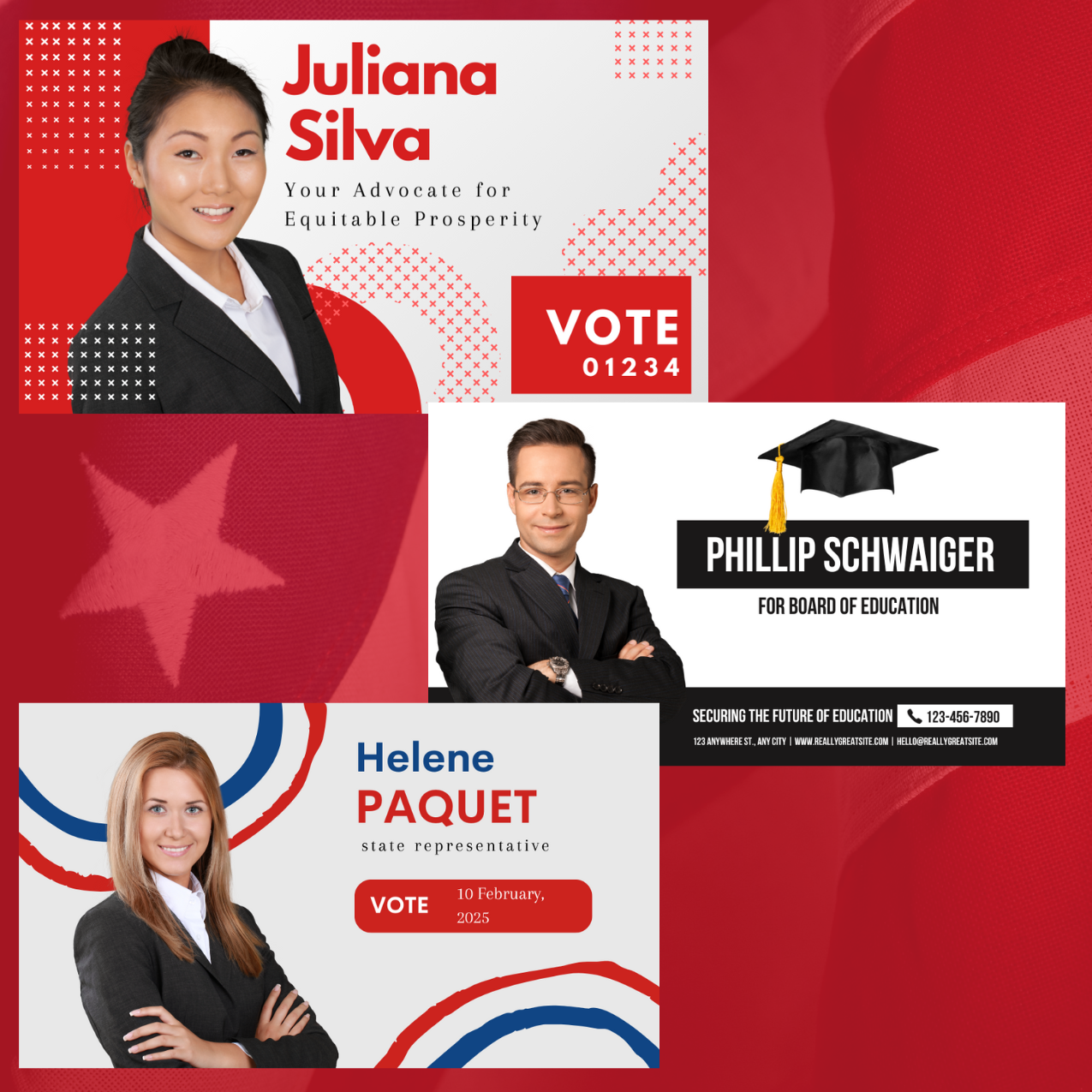 Business Cards for Political Campaigns